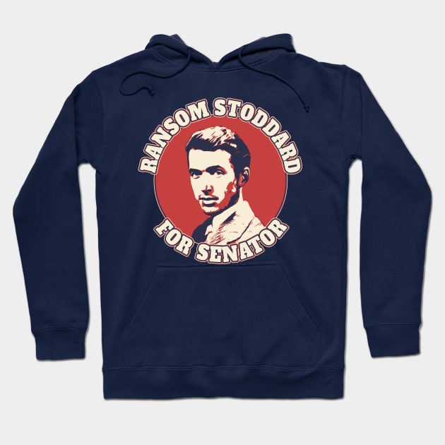 Ransom Stoddard for Senator Hoodie by robotrobotROBOT